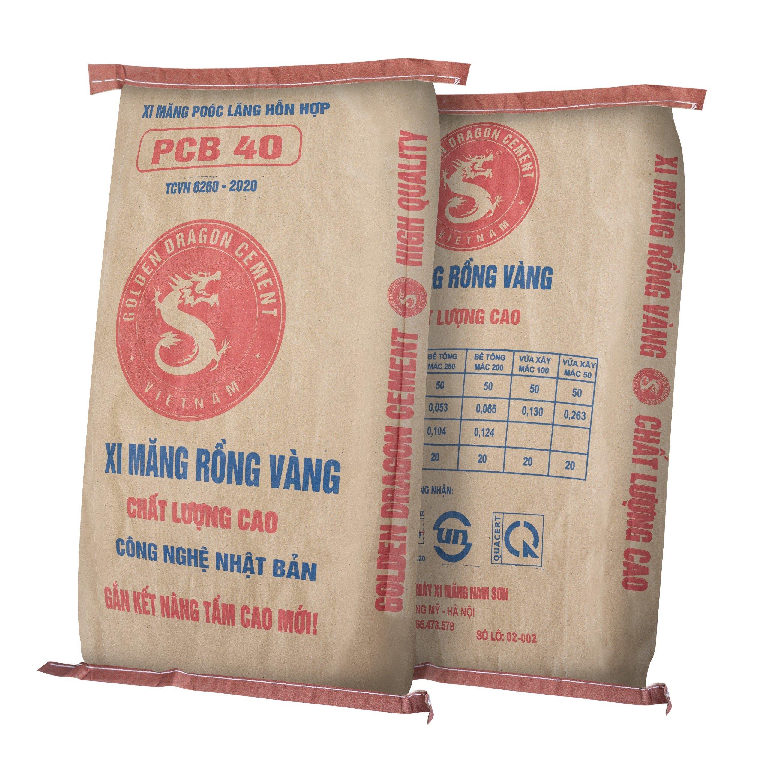 XI MĂNG RỒNG VÀNG PCB40